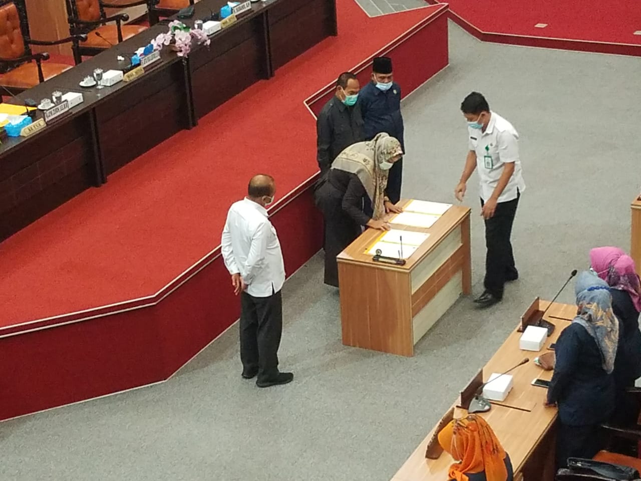 Bupati & Wakil Bupati Mojokerto Ditetapkan Dewan,17 Pebruari Dilantik