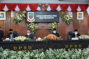 Wakil Rakyat Paripurnakan Hari Jadi Kota Mojokerto Ke 103 Tahun, Inilah Harapan Ketua Dewan