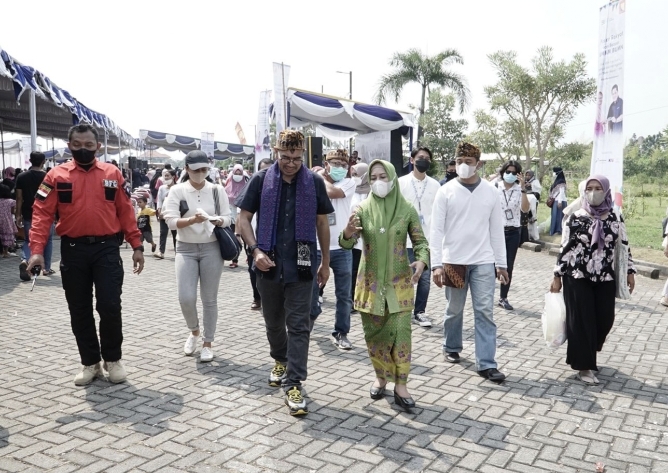 Hari Jadi Kota Mojokerto Gelar Pasar Murah dan Bazar UMKM