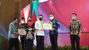 Pemkab Sidoarjo Mendapatkan Penghargaan Kinerja Pencapaian IRL Pada BIAN Tahun 2022