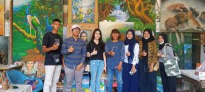 SMAN IV Sidoarjo Berkunjung Ke Kampung Seni
