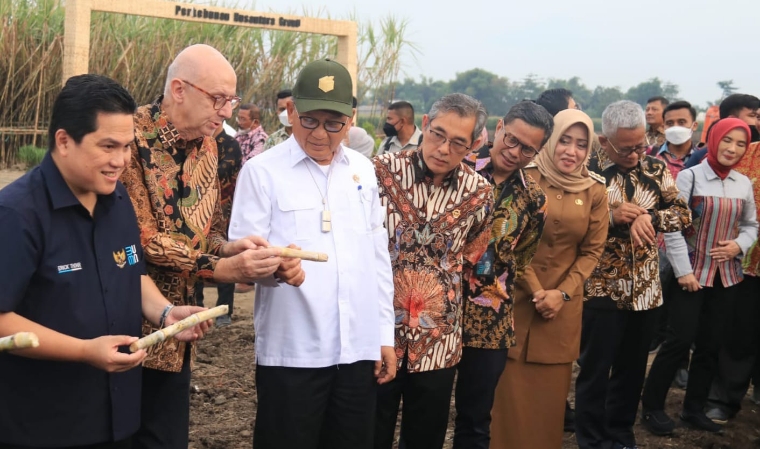 1Presiden Jokowi Batal Hadir di PG Gempolkrep, Mentri BUMN Buat Terobosan Makmurkan Petani, Ini Kiatnya