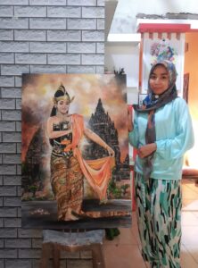 Dewi Durga Menjadi Salah Satu Pilihan Maha Karya Pelaku Seni "Nesti" Kabupaten Sidoarjo