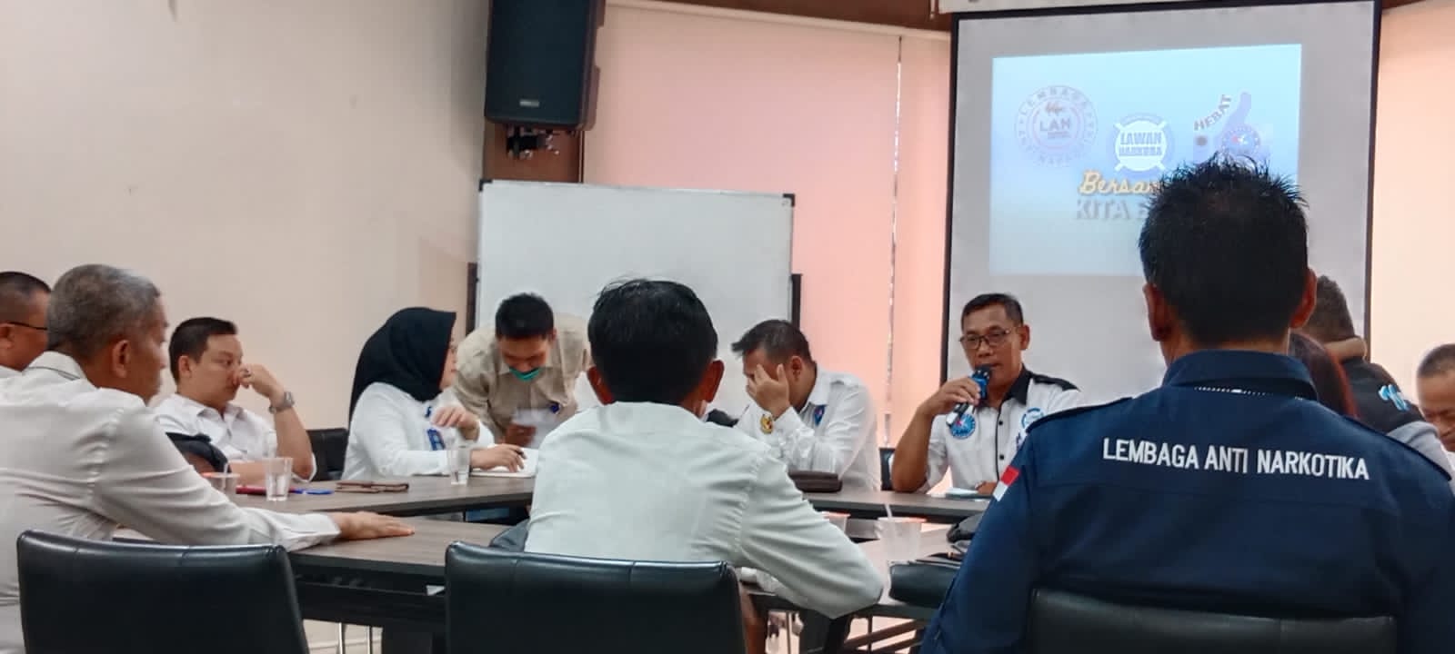 Satukan Visi Misi Lembaga Anti Narkotika (LAN) Provinsi Jatim Adakan Rapat