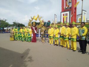 Tapin Kultur Karnaval 2022 Tampilkan Kostum Budaya Kalsel Dengan Beragam Mitologinya