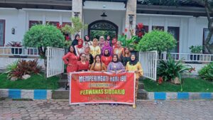 Peringati Hari Ibu Ke-94, Seluruh Anggota Perkumpulan Pergerakan Wanita Nasional Indonesia (PERWANAS) Sidoarjo Berharap Wanita di Indonesia Maju