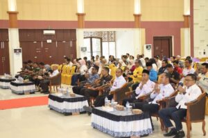 PJ Bupati Tapin Rapat Koordinasi Pengawasan Pemilu Serentak Bersama Forkopimda