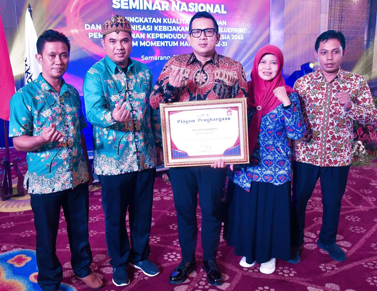 Kampung KB Kanjeng Djimat Surodinawan Raih Juara III Nasional Kampung Keluarga Berkualitas
