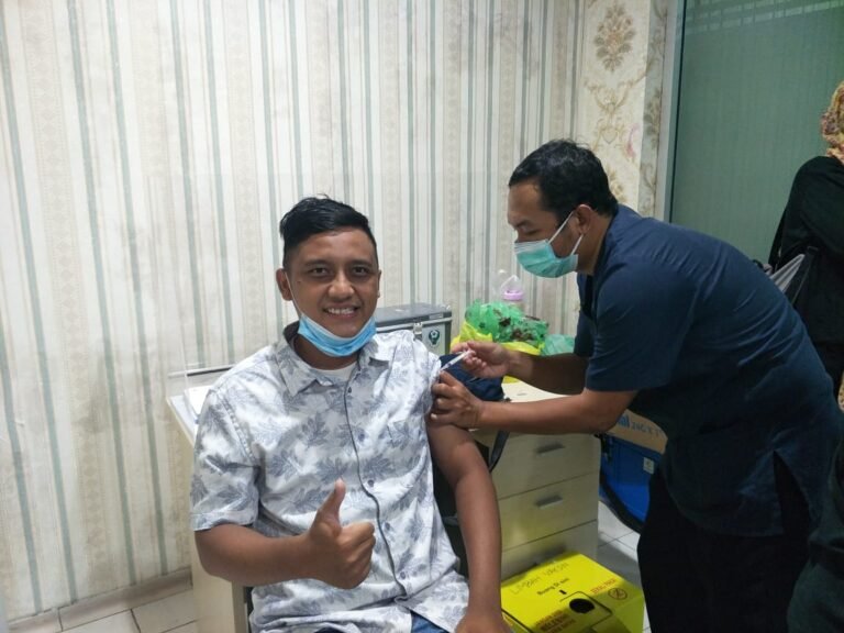 51 Wartawan Mojokerto Telah Divaksin Sinovac-19