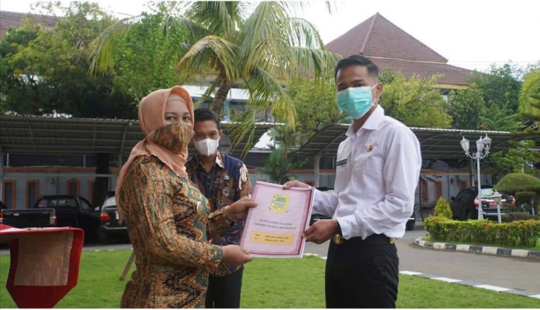 123 CPNS Dibekali dan Diberi SK Oleh Walikota Mojokerto