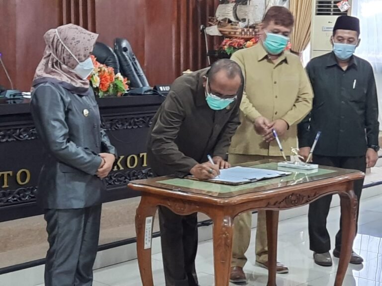 Perda Pertanggungjawaban APBD 2020 Telah Diteken Walikota dan DPRD