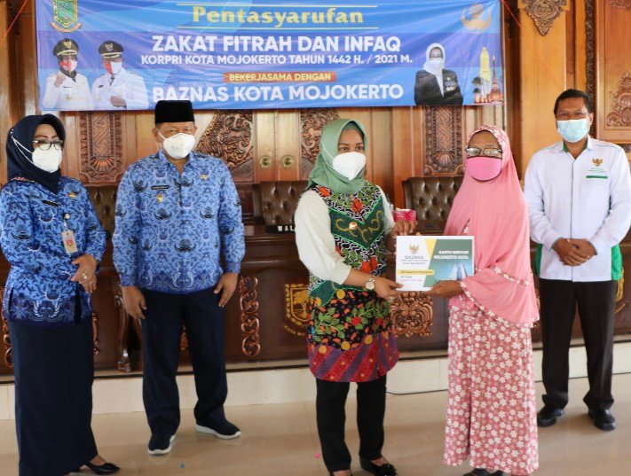 Korpri dan Baznas Kumpulkwn Zakat 160 Juta Lebih Kepada 4.034 Mustahik