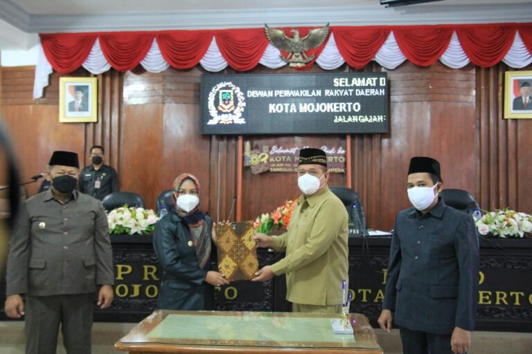 DPRD Kota Mojokerto Tetapkan Perubahan KUA & PPAS Tahun 2021, Kedepankan Sisi Kemanusiaan