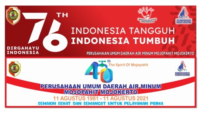 
					PDAM Kabupaten Mojokerto Mengucapkan Selamat HUT Ke-76 RI