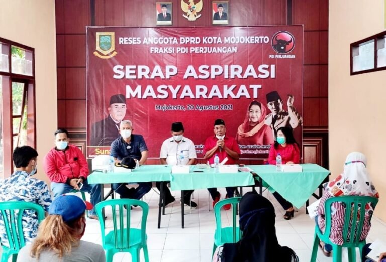 Segenap Anggota DPRD Kota Mojokerto Adakan Reses Mulai 18-22 Agustus 2021