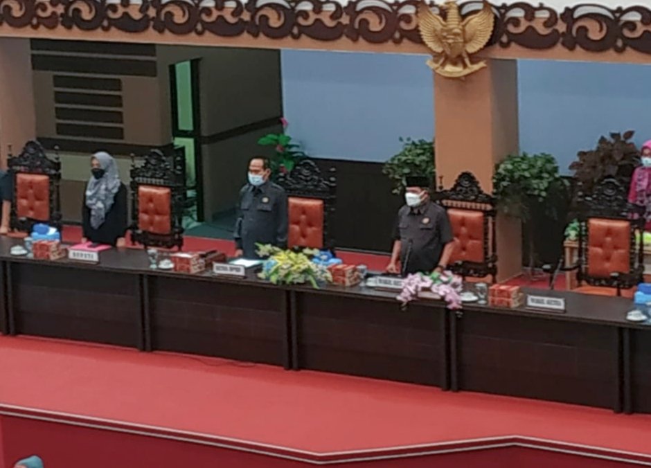 DPRD Kab.Mojokerto dan Bupati Gelar Paripurna Bahas RPJM dan BUMD