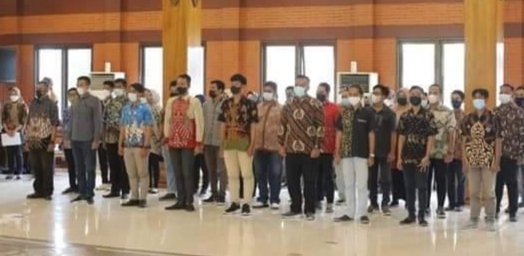 Wali Kota Kukuhkan Pengurus Karang Taruna Kota Mojokerto