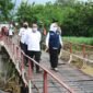 Bupati Mojokerto Cek Jembatan Ambles di Dusun Talunbrak