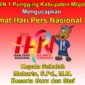 Kepala Sekolah SMKN 1 Pungging Kabupaten Mojokerto Mengucapkan Selamat Hari Pers Nasional 2022