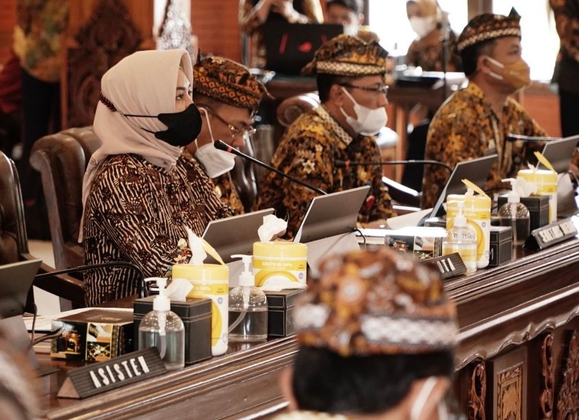 Walikota Mojokerto Buka Sosialisasi Bintek Dan Evaluasi LPPD Tahun 2022