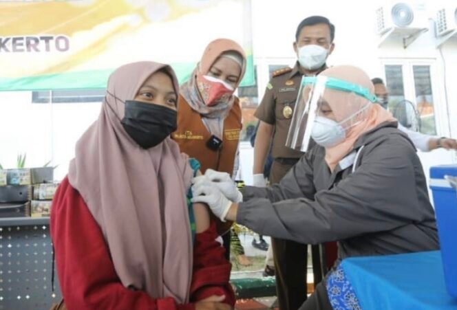 
					Pemkot Mojokerto Siapkan Vaksinasi Boster, Berikut Sasarannya
