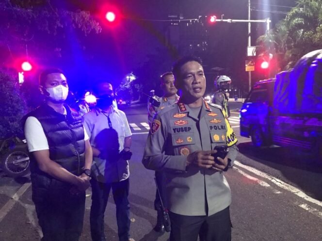 
					Cegah Tawuran & Balap Liar, Kapolrestabes Surabaya Pimpin Patroli Skala Besar