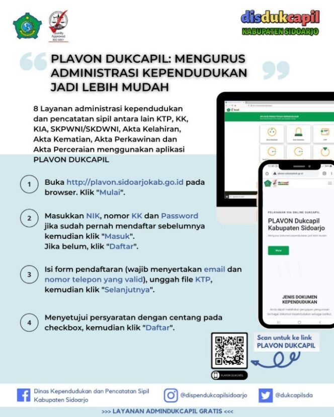 
					Implementasi Aplikasi Plavon Dukcapil Sidoarjo sebagai Reformasi Birokrasi di Kabupaten Sidoarjo