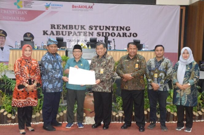 
					Rembuk Stunting Sidoarjo dengan Strategi  Konvergensi  untuk Capai Target Dibawah 14 Persen 