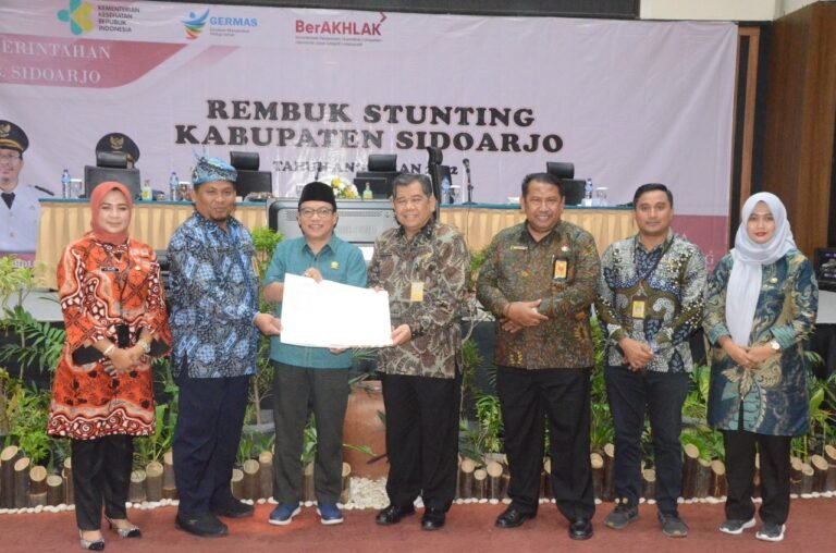 Rembuk Stunting Sidoarjo dengan Strategi Konvergensi untuk Capai Target Dibawah 14 Persen