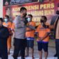 Polresta Sidoarjo Ringkus Enam Tersangka Judi Online