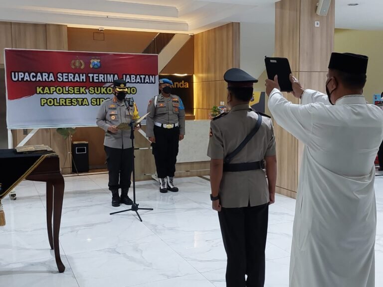 AKP Supriyana Resmi Menduduki Kursi Polsek Sukodono