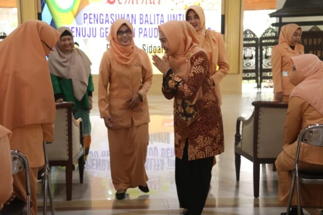 
					DWP Sidoarjo Gelar Seminar Pengasuhan Balita  untuk Menuju PAUD Berkualitas
