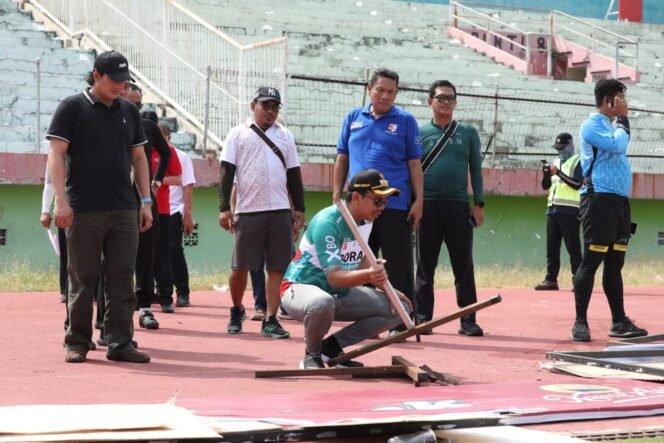
					Kerusakan Fasilitas Stadion GOR Sidoarjo Segera Diperbaiki, Bupati Gus Muhdlor Minta Kejadian Serupa Tidak Terulang

