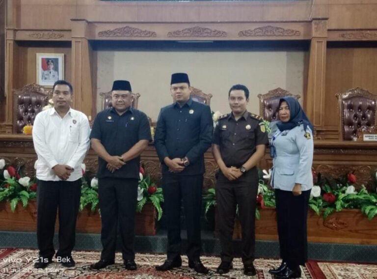 DPRD Muaro Jambi Adakan Rapat Paripurna Penyampaian Rancangan KUA-PPAS Tahun 2023