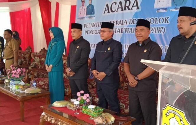 
					Aidi Hatta Anggota DPRD Muaro Jambi Hadir di Acara Pelantikan M.Fathoni Kepala Desa Solok