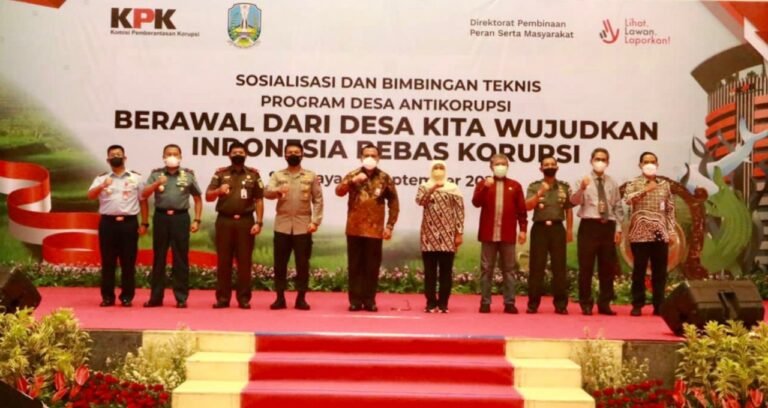 KPK dan Gubernur Jatim Bersinergi untuk Cegah Korupsi di Tingkat Desa