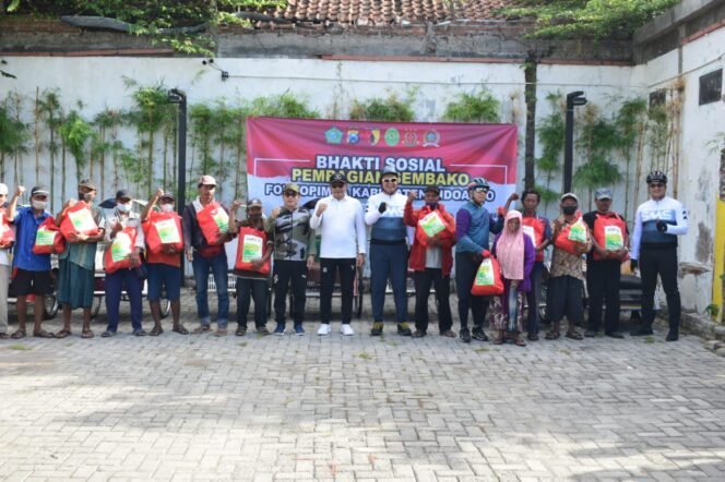 
					Saling Bersinergitas Forkopimda Sidoarjo, Gowes Dan Peduli Sesama