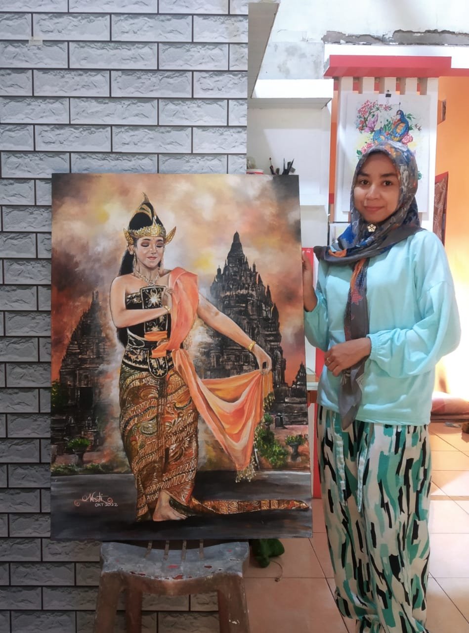 Dewi Durga Menjadi Salah Satu Pilihan Maha Karya Pelaku Seni "Nesti" Kabupaten Sidoarjo