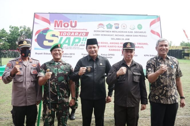 
					Sidoarjo SIAP 24 Jam Tahap VI Tahun 2022 di Launching 