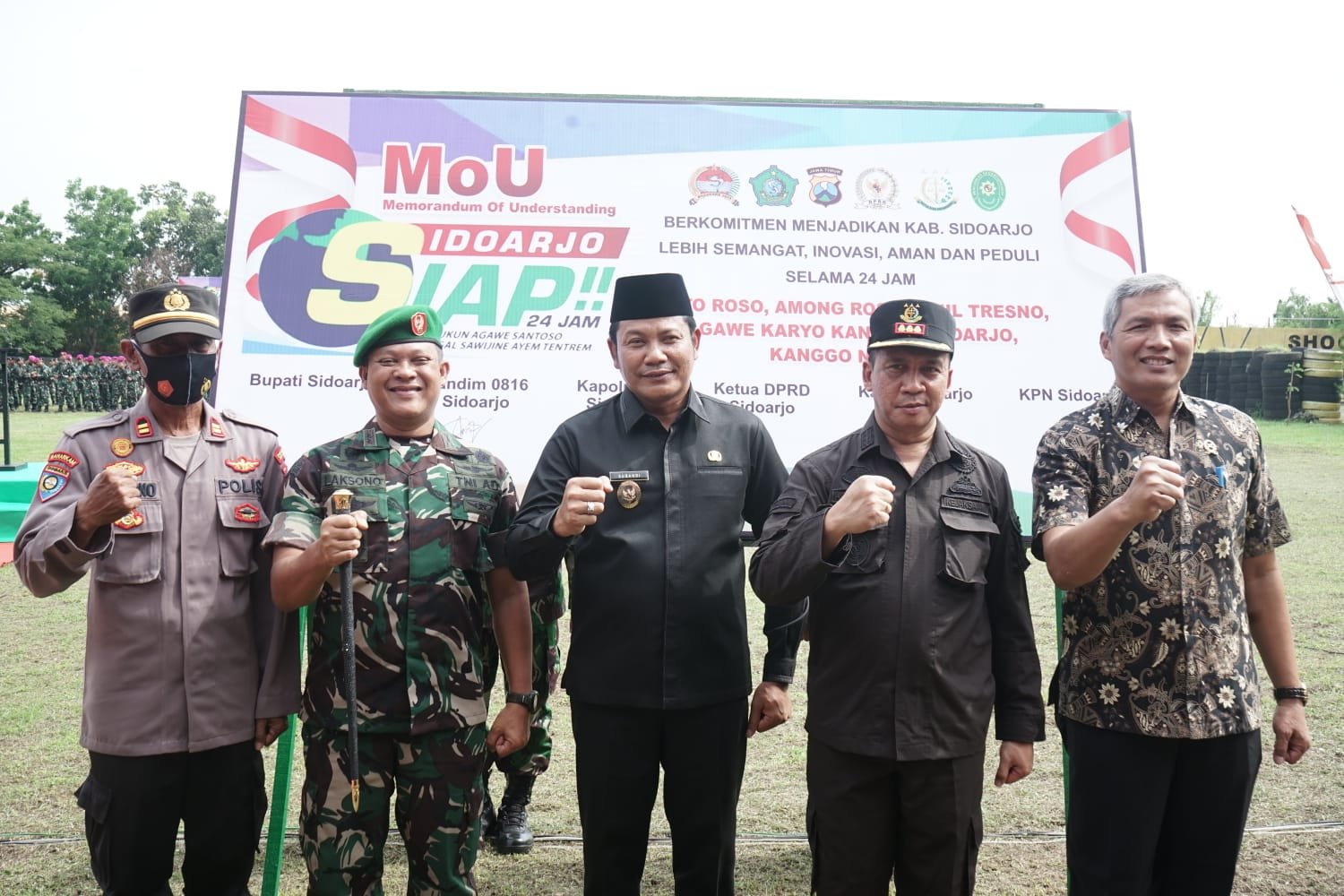 Sidoarjo SIAP 24 Jam Tahap VI Tahun 2022 di Launching