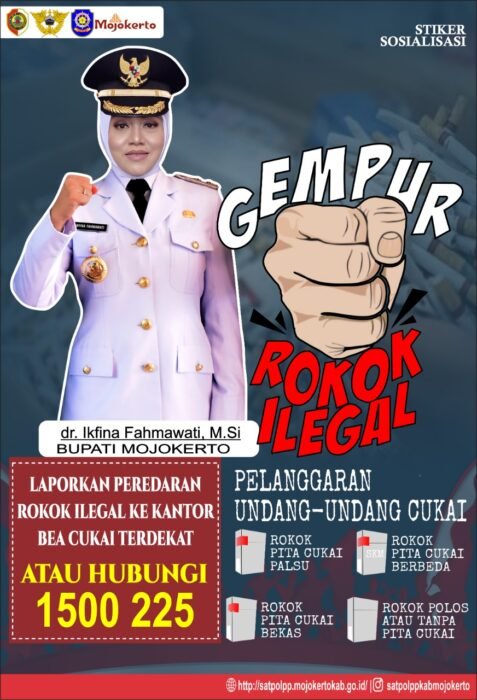 Iklan Cukai Pemerintah Kabupaten Mojokerto Tahun 2022