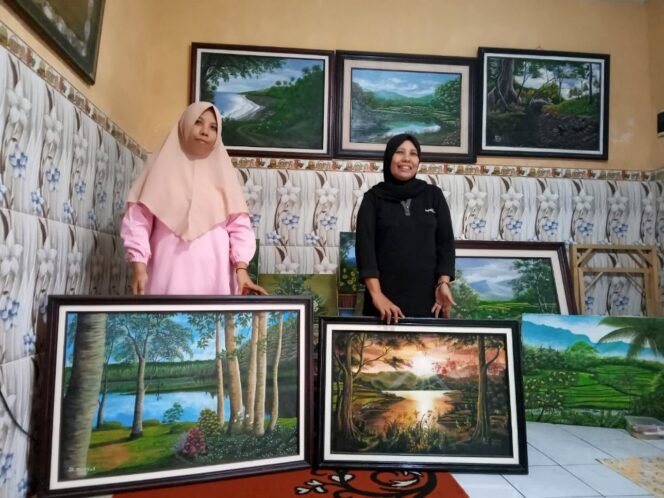 
					Melukis Landscape Menjadi Pilihan 2 Pelaku Seni Asal Sidokepung Buduran Sidoarjo 