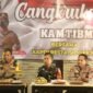 Sukseskan KTT G20 Polresta Sidoarjo Gelar Cangkrukan Kamtibmas