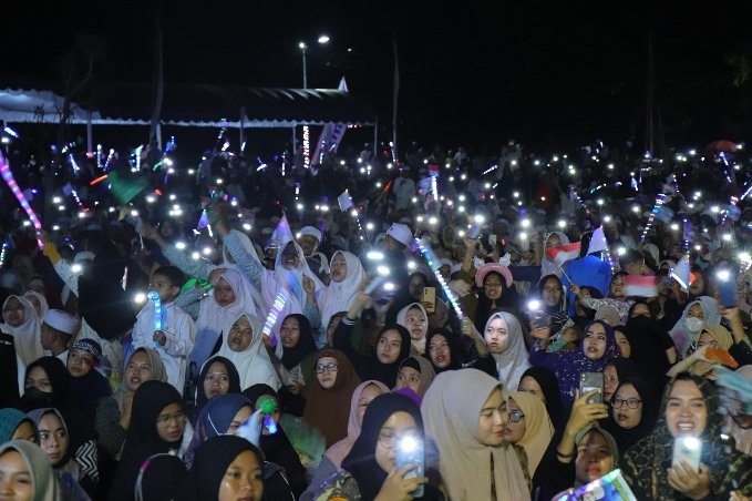 Rangkaian HUT, Kabupaten Tapin Gelar Bershalawat Bersama Habib Asal Surakarta