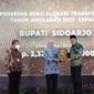 Kabupaten Sidoarjo Raih Penghargaan Penyalur KUR Terbaik Peringkat I se- Jatim