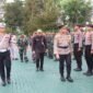 Polres Tapin Gelar Apel Operasi Pasukan Lilin Pengamanan Natal 2022 Dan Tahun Baru 2023