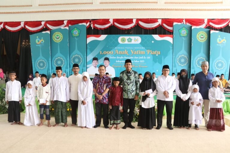 Hari Jadi Ke 164 Kabupaten Sidoarjo, Bupati Gus Muhdlor Berbagi Peduli Bersama 1000 Anak Yatim
