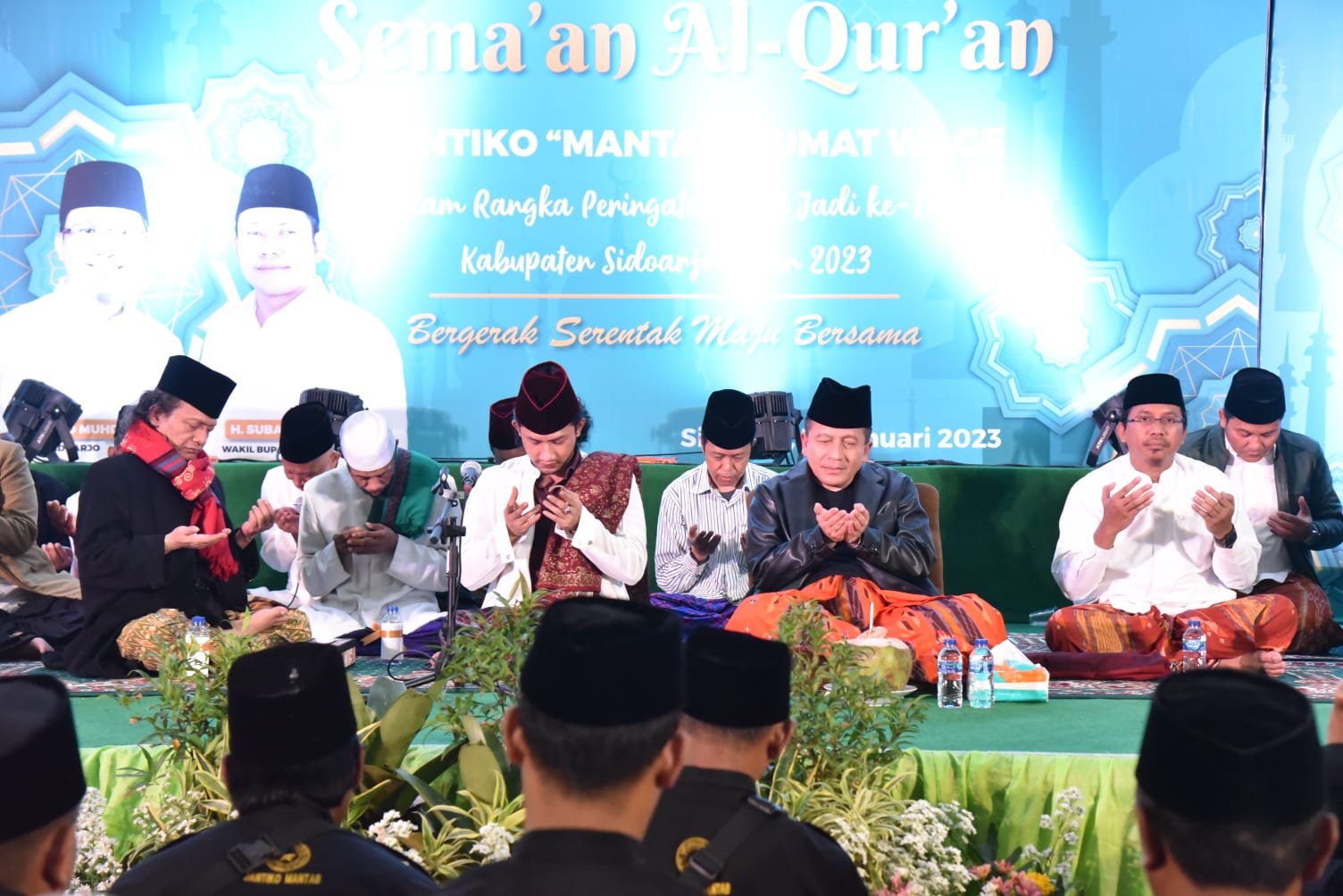 Peringati Hari Jadi Kabupaten Sidoarjo, Rutin Gelar Semaan Al - Qur'an Jantiko "Mantab" Jumat Wage