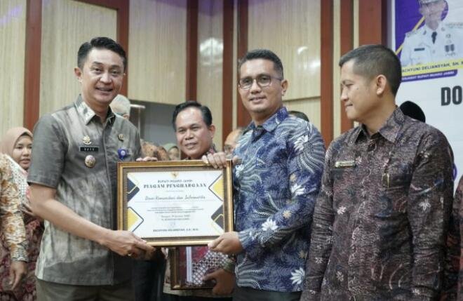 Pj BACHYUNI DELIANSYAH GELAR LOUNCHING PENYERAHAN DPA-SKPD TAHUN ANGGARAN 2023