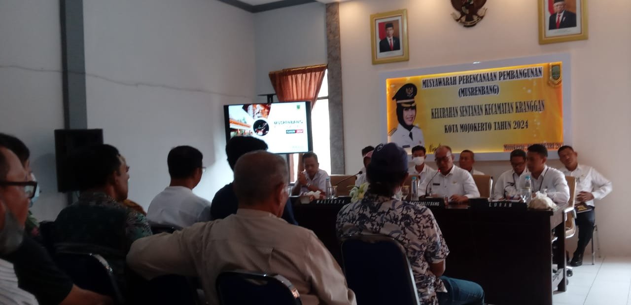 Wali Kota Mojokerto Hadiri Musrenbang Kelurahan Sentanan